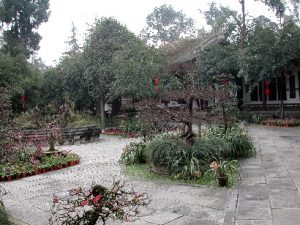 Dufu's thatched cottage