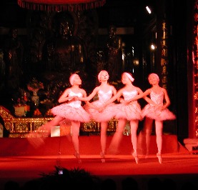 Ballett in Daci temple